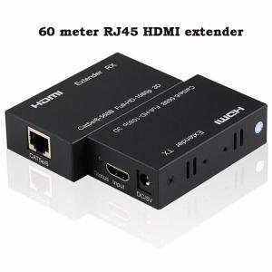 HDMI 네트워크 익스텐더 60M 익스텐더 RJ45 1080P HDMI CAT5e CAT6 LAN 익스텐더 PS4 애플 TV PC 노트북 HD