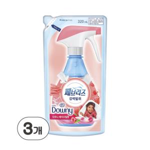 페브리즈 다우니 에이프릴향 320mL 리필, 3개