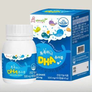 [베이비락] 톡톡하니 DHA 츄어블(500mg x 90캡슐)