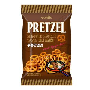 삼진 미니 프레첼 볶음양념맛 85g x 24개