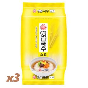 오뚜기 옛날국수 소면3kg x 3개 /