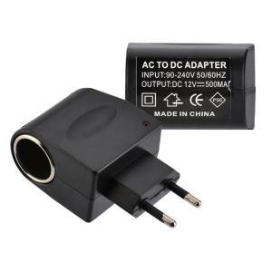 AC 220V-DC 12V 변환 플러그 자동 담배 시가잭 전원 소켓 어댑터 악세사리