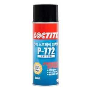 접.착 록타이트 P772 강력스프레이 접.착제 460ml-12개 스프레이