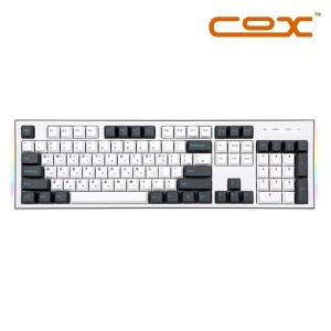 COX 콕스 CK01 PBT 이색사출 사이드 RGB 기계식 키보드 (갈축)