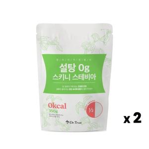 닥터트루 스테비아 천연 설탕 설탕대체 에리스리톨 대체당 350g  2개