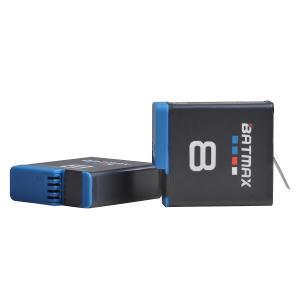 고프로 히어로 8 블랙 배터리 팩 Akku AHDBT-801 액세서리 2X 1680mAh