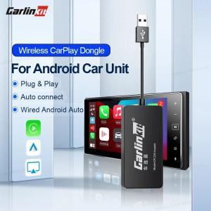 카링킷 CarlinKit 자동차 안드로이드 자동 CarPlay 시스템용 유선 및 무선 어댑터 헤드 유닛