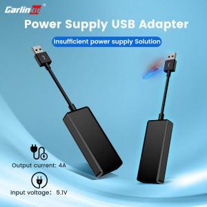 카링킷 CarlinKit USB 전원 공급 자동차 4A 장치 카플레이 안드로이드 TV 박스와 함께 작동