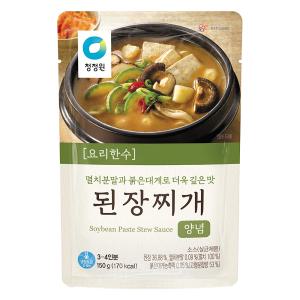 청정원 요리한수 된장찌개양념 150g