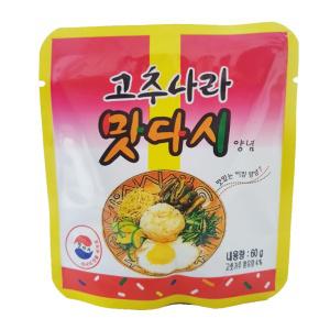 (셀닥터) 고추나라 맛다시 60g X10개 군대양념고추장 킹콩밥