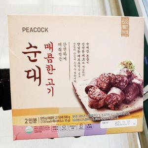 피코크 매콤한 고기순대 500g