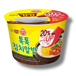 오뚜기 컵밥 톡톡 김치알밥 222G 12개