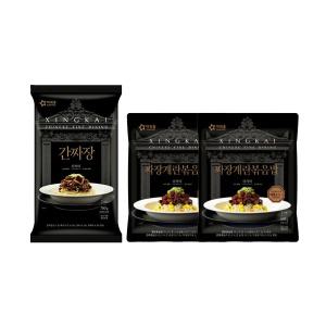 아워홈 싱카이 짜장계란볶음밥, 2인분, 650g, 2개 + 싱카이 간짜장, 760g(380g, 2개입) ,1개