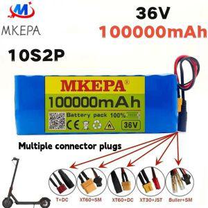 전기자전거보조배터리 리필 밧데리 전기 스쿠터 리튬 배터리 36V 100000mAh 500W 10S2P