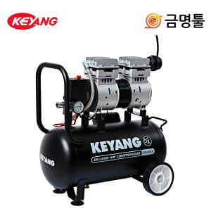 계양 KAC-30SEⅡ 조용한 콤프레샤 KAC-30SE 후속 경제형 750W 25L 오일리스 콤푸 타카작업