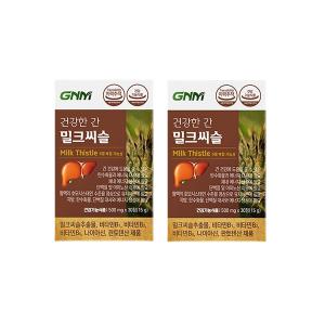 GNM자연의품격 건강한 간 밀크씨슬 500mg x 30정 2박스