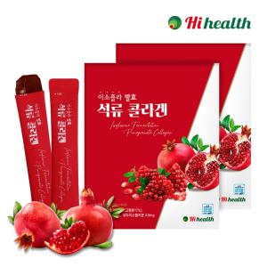 [기타][하이헬스] 이소플라 발효 석류 콜라겐 젤리 스틱 (20g x 80포) 2박스