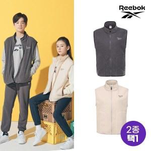 [REEBOK] 리복키즈 플리스 하이넥 베스트 2컬러 택1