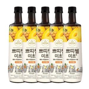 쁘띠첼 미초 파인애플 900ml 5개