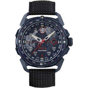 Luminox ICESAR Arctic XL.1203 남성 시계 46mm 블랙 날짜 기능 200m 방수 사파이어 글래스 어드벤처