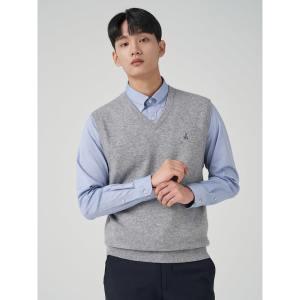 BEANPOLE MEN 베이직 베스트 - 라이트 그레이 168276