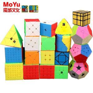 큐브 선수용 마그네틱 MOYU Magico Cubo IVY 피셔 스큐 축  피라미드 큐브 매직 퍼즐  3x3 5x5