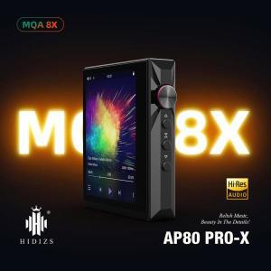 플레이어 FLAC MQA 휴대용 하이파이 USB MP4 AP80 DAC DAP 프로 X LDAC ES9219C 블루투스 MP3 뮤직 히디즈