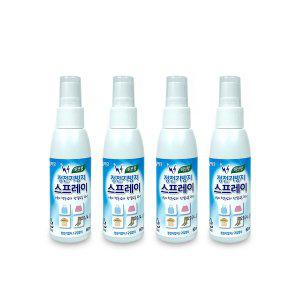 [기타]리빙굿 정전기방지 스프레이(60ml) 허브향-4개 섬유스프레이 탈취제 의류스프레이 니트