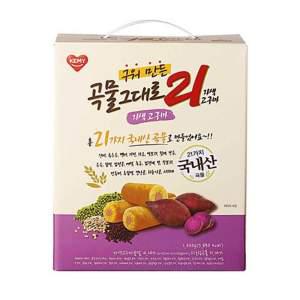 개미식품 구워만든곡물그대로21 자색고구마 1KG