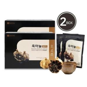 종근당건강 흑마늘 골드 80ml x 60포 2박스 정품 흙마늘 건강즙