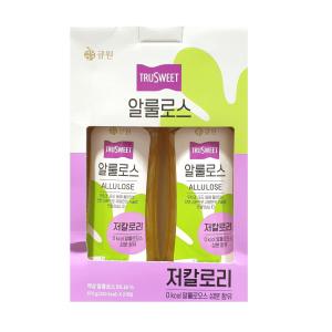 큐원 알룰로스 870g 2개 칼로리 설탕대체 대용량