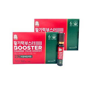 정관장 활기력 부스터 액상 20ml + 정제 400mg x 14개입 x 2박스 /An