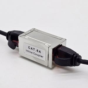 철제 랜선길이연장 커플러 CAT6A 인터넷선 확장연결젠더