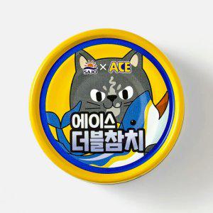 [48개세트][사조X어펫] 에이스 더블참치 90g