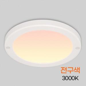 원형 LED 직부등 엣지 8인치 20W 전구 국산