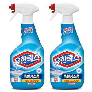 유한양행 유한락스 욕실청소용 대용량 용기 900ml X 2개