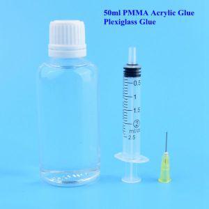 아크릴파이프 아크릴 관 투명 파이프 50ml PMMA 접착제 고속 경화 플렉시 유리 수족관 탱크 튜브 완구 비