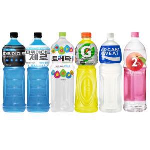 1.5L 이온음료 6종 각 1개 / 파워에이드+토레타+게토레이+포카리스웨트+이프로부족할