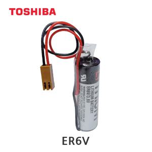 도시바 ER6V 커넥터 C145550 AA 사이즈 3.6V 2000mAh PLC 백업 리튬배터리 Toshiba