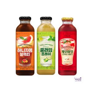 다농원 코디얼 3종세트 600g x 3병 / 쿨라임 캐모마일 릴렉싱 자몽허니블랙티