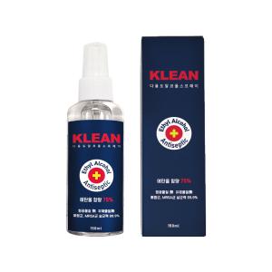 KLEAN-19 에탄올75% 소독 살균 알콜 스프레이 150ml