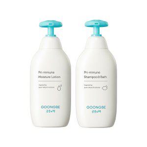 [궁중비책]프리뮨 샴푸&바스 350ml + 프리뮨 모이스처 로션 350ml