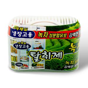 해피룸 냉장고 탈취제, 150g (녹차)