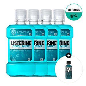 [리스테린][쿨마일드100ml증정] 리스테린 쿨민트 250ml x4