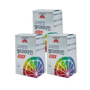 고려은단 멀티비타민 올인원 1560mg x60정x3박스