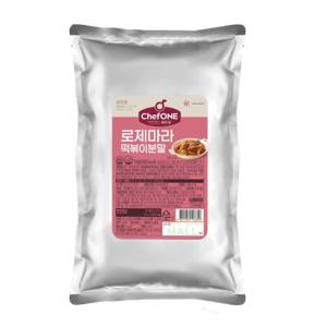 쉐프원 로제 마라 떡볶이 분말 1kg