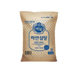 CJ제일제당 백설 하얀설탕 15kg