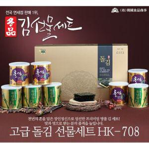 캔 돌김 선물세트 대 HKG 708 50g X 8캔 X 5