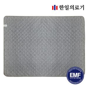 한일의료기 EMF 탄소전기매트 카본 전기장판 모던그레이 싱글 퀸 분리난방 더블 대