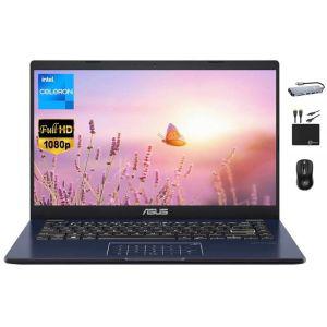 ASUS Vivobook 울트라씬 고 노트북 2024 최신 14인치 FHD 디스플레이 듀얼 코어 인텔 셀러론 N4500 2.80GHz